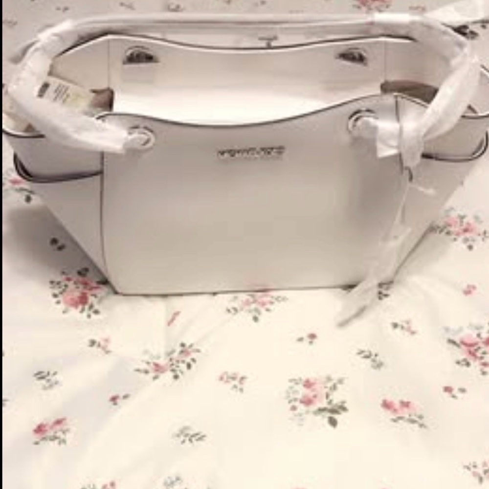 Michael Kors White Handbag